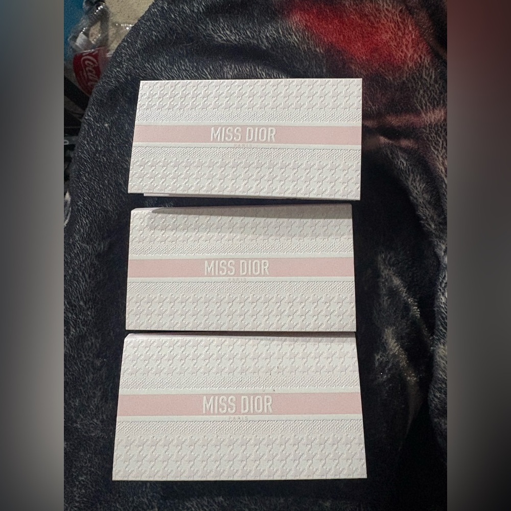 New 3 pcs miss dior solid perfume samples